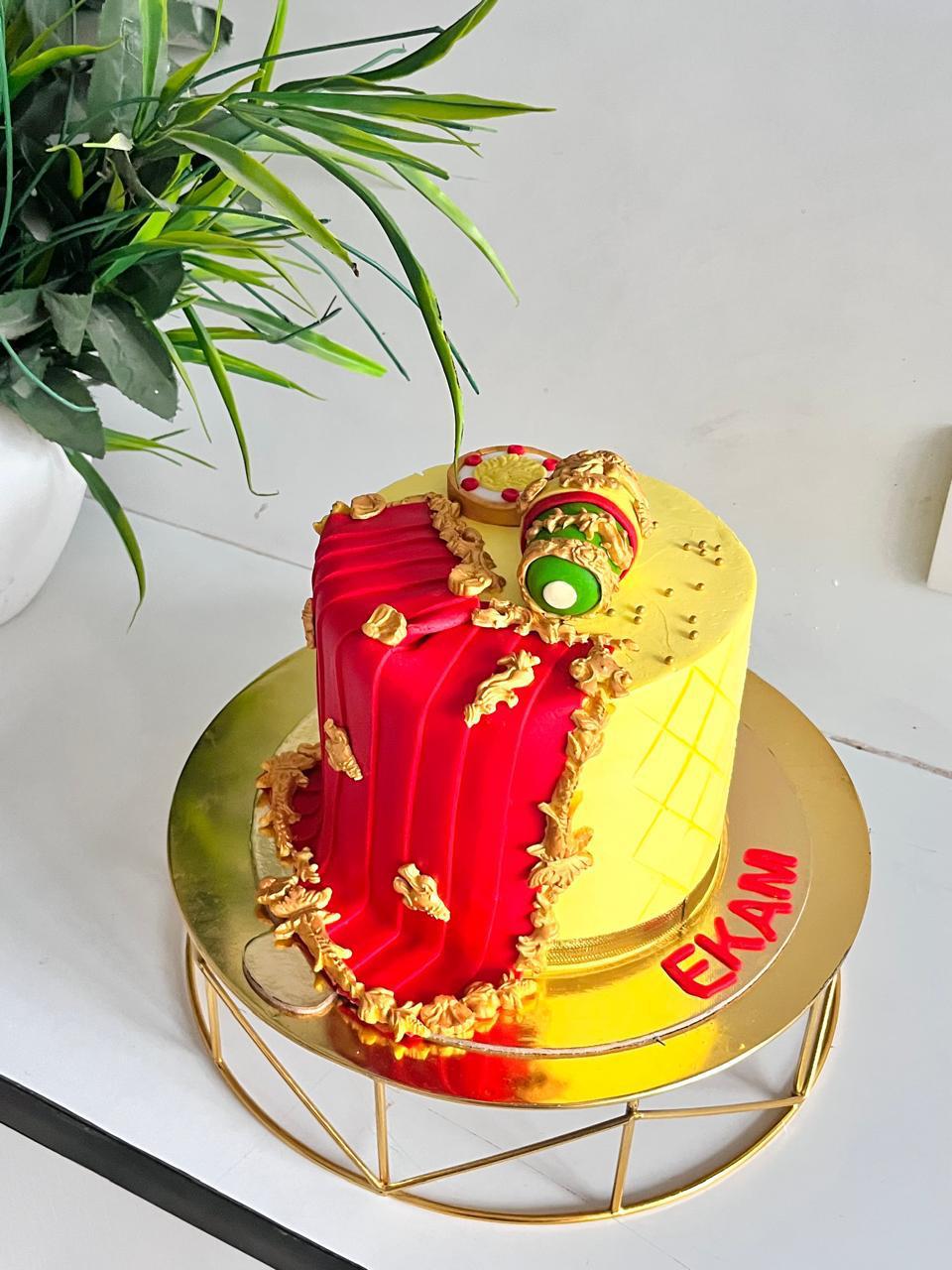 Haldi / Mehendi cake