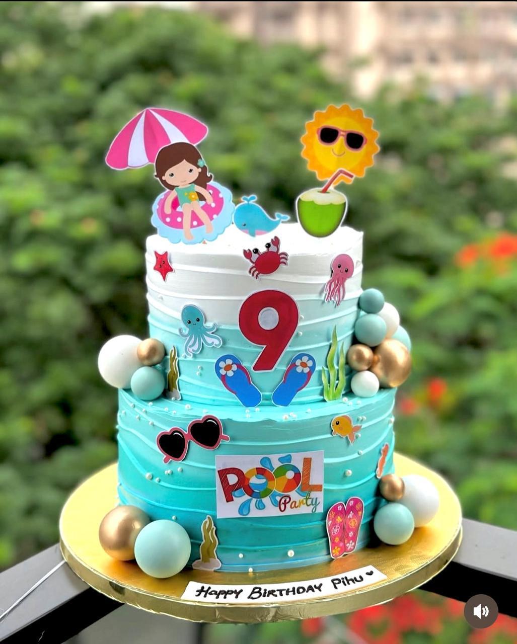 Poolside Party Tiers