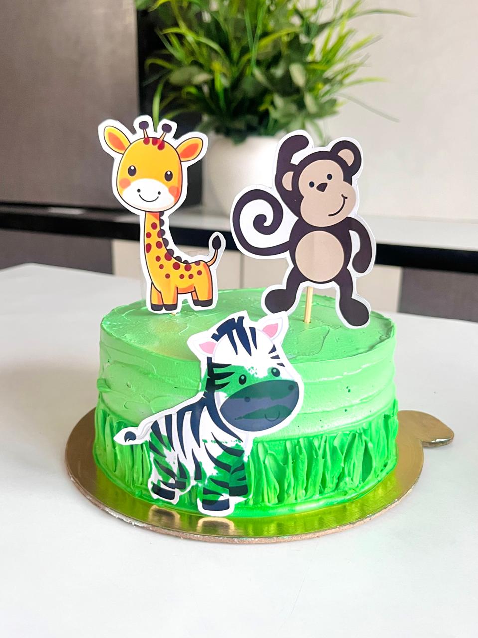 Jungle journey cake