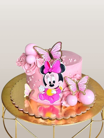 Minnie’s Rosy Party Cake
