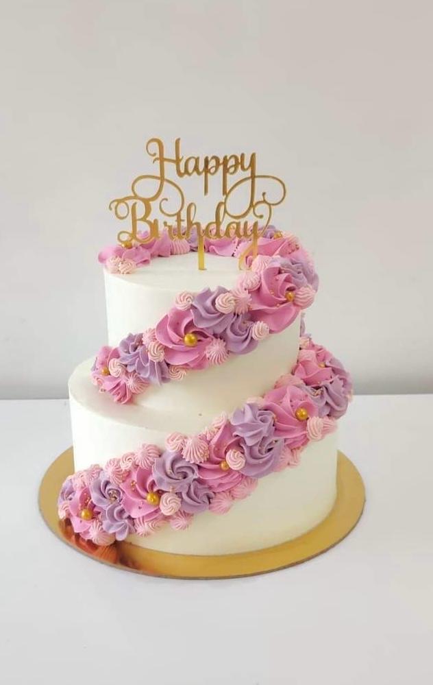 Blooming grace cake