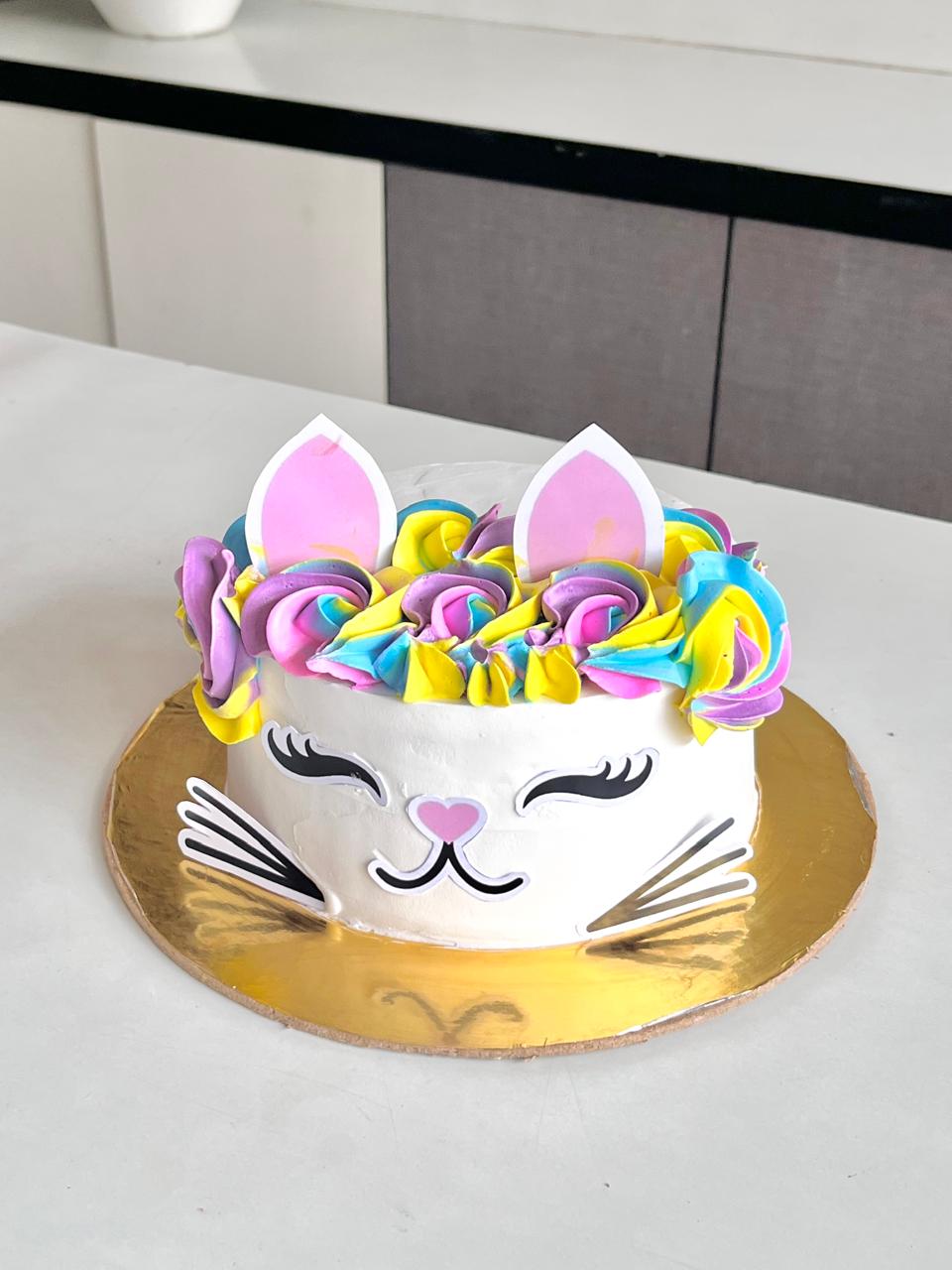 Bunny hop treat cake